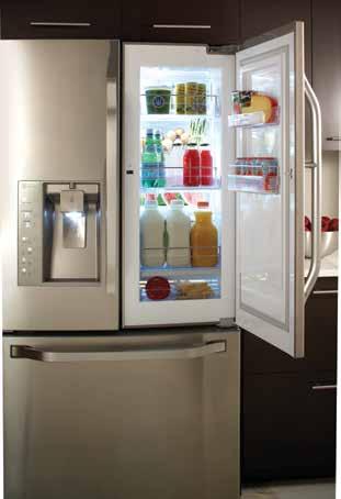LG Studio refrigerators LG innovations like the Door-in-Door design keep your finest ingredients fresh and at your fingertips. Infinitely cool.