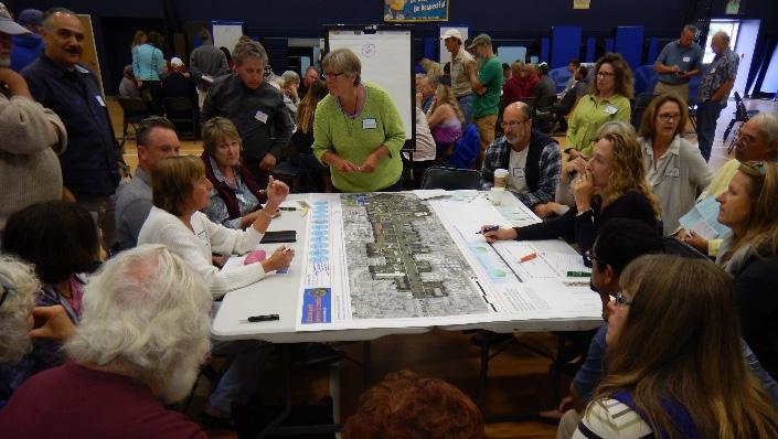 challenges and opportunities. Community Workshop #2 (November 14, 2017): Over 140 people attended and provided comments on the emerging vision and draft design concepts.