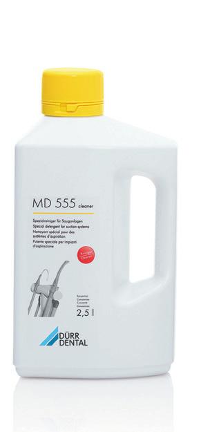 How to keep your suction unit functioning Daily Weekly Orotol plus MD 555 cleaner Use at the end of all treatments, or