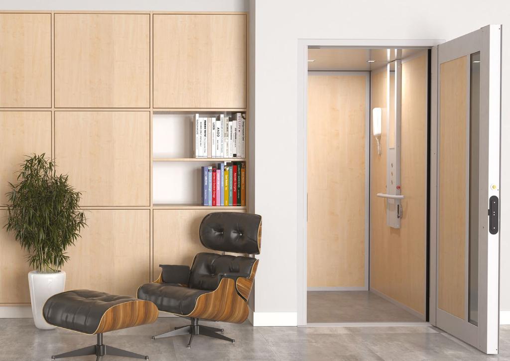 ESSENTIAL ESSENTIAL collection Maple door and interior Compact, easy-to-use, and perfectly safe, the ESSENTIAL collection is specially designed to fit seamlessly into your home.