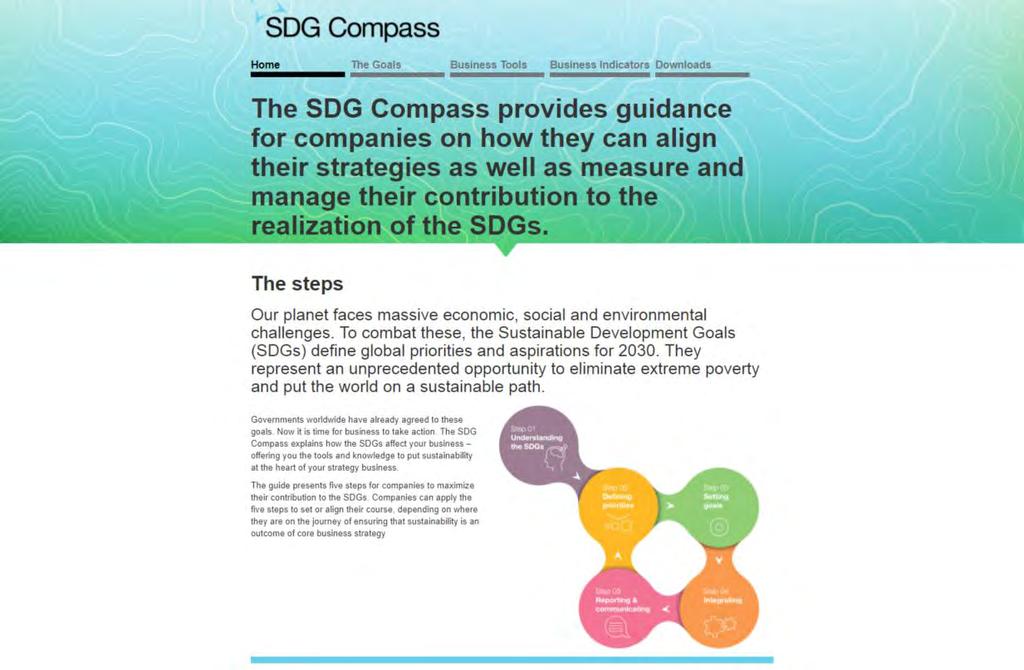 SDG COMPASS: STRENGTHENING