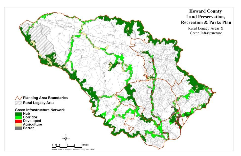 Rural Legacy Areas & Green