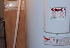 If the water continues to run after the handle has returned to the normal position, or if the handle stays up, turn off the hot water heater and call your
