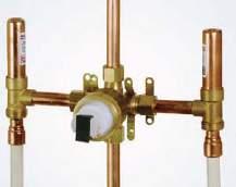 Water hammer arrestors are installed on the system to avoid the phenomenon. There are several methods of counteracting water hammer.