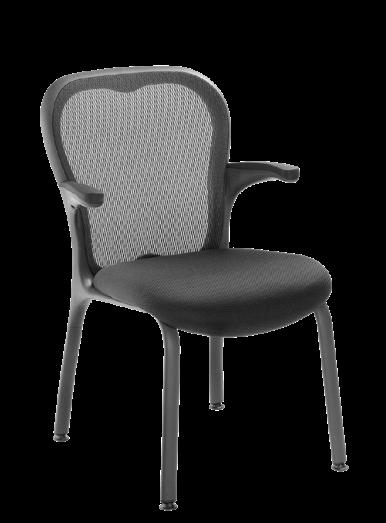 Attractive retro design and comfortable lines. GXO 6301 This guest chair offers beauty, performance and unprecedented comfort in its class.