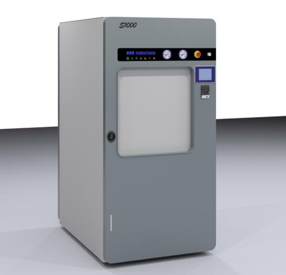 STEAM STERILIZER SERIE S1000 (RBE) INTRODUCTION: Of Turkish manufacturing, our sterilizers Series S1000 (RBE) are designed for the purpose of inactivating and sterilizing infectious waste generated