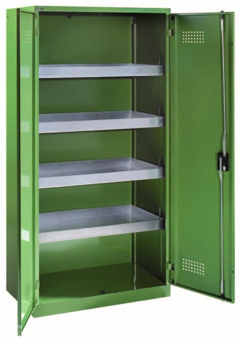 Environmental cabinets Preconfigured environmental cabinets with solid sheet doors D 500 Features Environmental and oil cabinets: n Solid sheet doors, flush-fitting, folded from one piece n Doors are