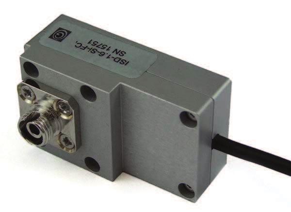 27 ISD-1.6-Si and ISD-1.6-Si-FC: 16mm Ø Integrating Detector for Laser Power Compact Integrating Detector The ISD-1.