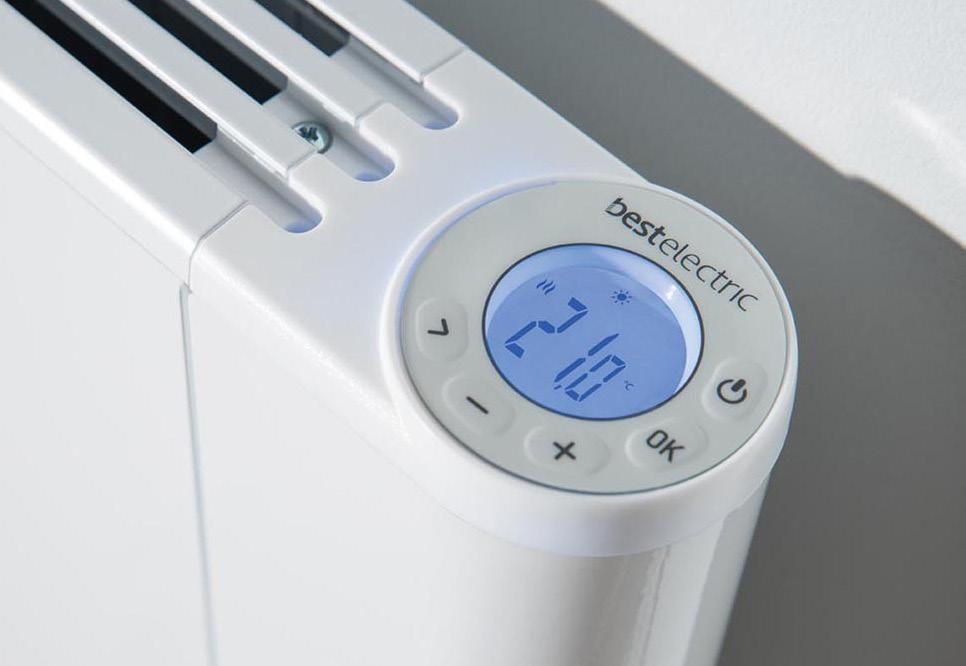 Setting a Built-in Heating Programme When setting your built-in heating programme your electric radiator will need to know when you want the Comfort Mode (higher) temperature and when you