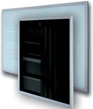 DOMESTIC ECOSUN G framed glass heating panels The ECOSUN G far infrared heating panel provides gentle, natural warmth.