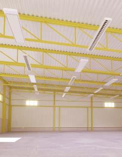 COMMERCIAL RADIANT PANELS COMMERCIAL Easy installation Heat exactly where it s needed Cut running costs Free up