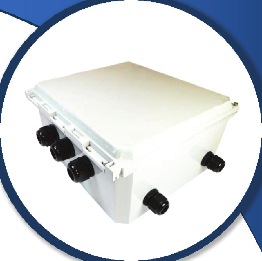 Outdoor Enclosures Fiber Distribution Box Amphenol s Fiber Demarcation Boxes offer superior protection for indoor or outdoor equipment installations.