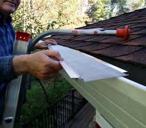 .......................................... 9 How to take care of your new gutter guard.