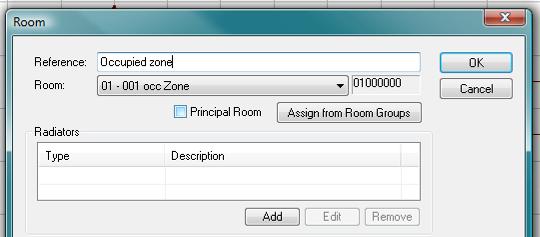 8.2.4 Principal Rooms The first room in the multiplex network is nominated as the Principal Room and indicated as a green room component on the network.