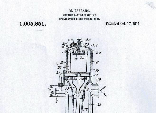 Leblanc s US Patent 1005851 for a