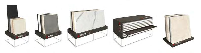 FRAME SYSTEM ARIOSTEA DISPLAY WORLD 2o13 2o14 2o15 In order to rearrange Ariostea corner, shop-in-shop and store design, it has been developed a modular display system.