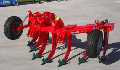TerraDig SSD TerraDig SS The SSD subsoiler is designed for 4 to 8 tines