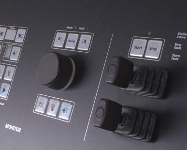 Böning also provides an anchor control panel with convenient up and