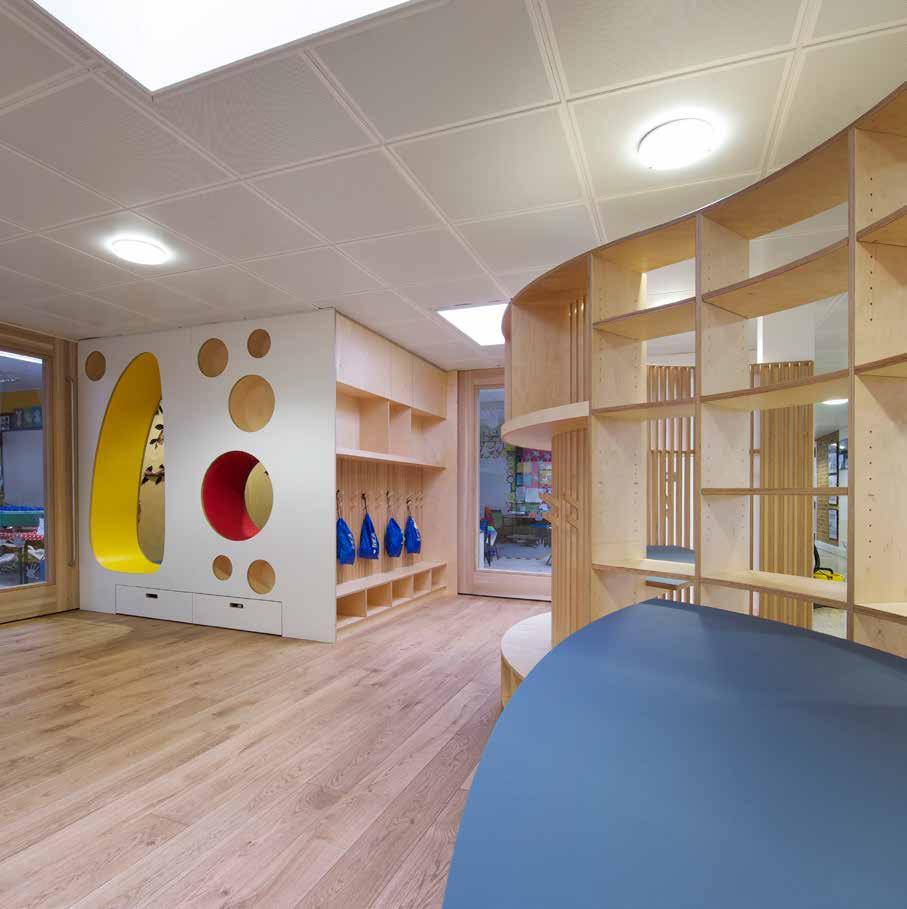 Orleans Primary School : Richmond Client: London Borough of Richmond upon Thames Local Authority Contractor: Phase - Neilcott Construction (main build), Tandem Studio (Joinery/fit out), Phase 2 Bolt