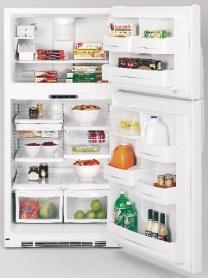 Top-Freezer Refrigerator Available in the following colors: White on white GTS22UBMWW,