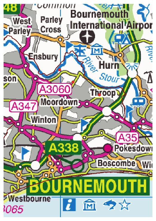 Location of sites in Bournemouth Shortlisted site Sites for possible further investigation Land near Erlin Farm, Muscliffe Lane Careys Road, Off Broadway Lane Throop Road Land off Park Road This map