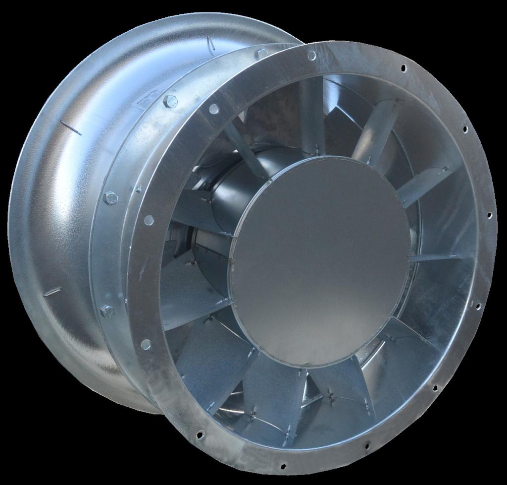 AXIAL FLOW FANS NOVAX ACG/ACP The NovAx ACG/ACP fans are partially reversible, compact and robust axial flow fans with pre-settable blades.