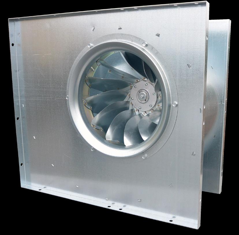 CENTRIFUGAL FANS CNA/CNB Centrifugal fans type CNA and CNB are single-inlet, light, compact and low-pressure fans.