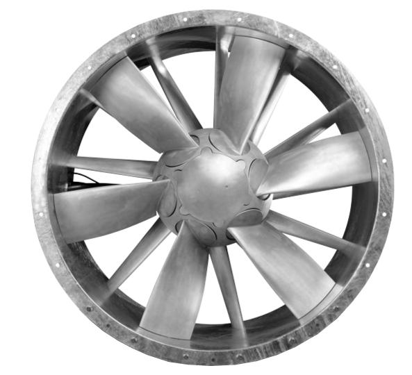 Products AXIAL FLOW FANS ZERAX AZN The ZerAx AZN fans are designed for duct installation with or without free inlets.