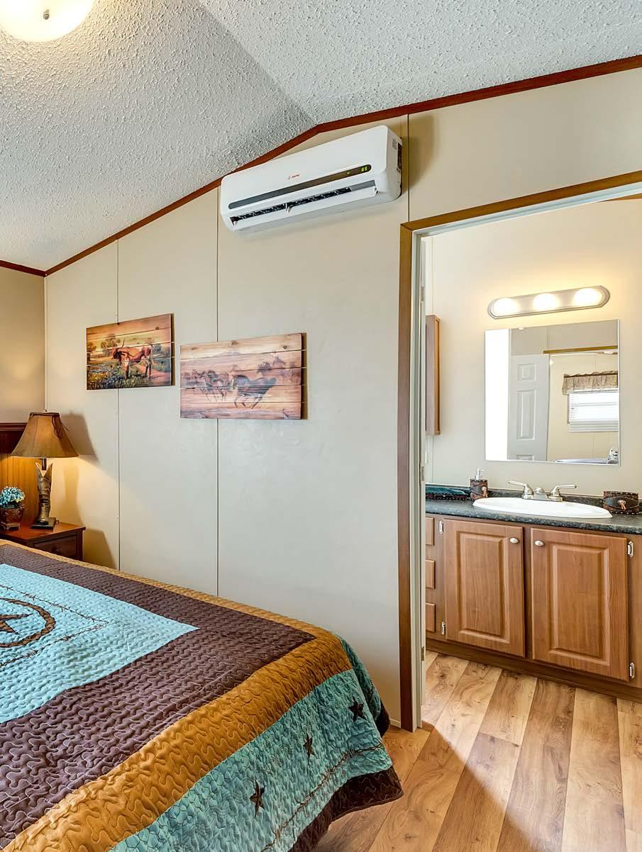 EACH ROOM INCLUDES: a mini-split ductless AC/HEAT system installed - Included in Base Price!
