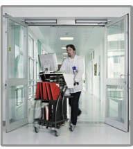 The range comprises swing door operators for light to heavy traffic, for all