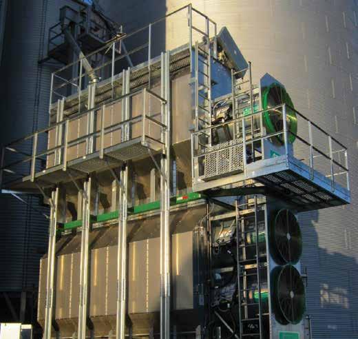 AXIAL AND CENTRIFUGAL DRYERS PATENTED GRAIN CROSS-OVER SYSTEM Sukup has developed the patented Grain Cross-Over System to help eliminate over drying and balance the moisture