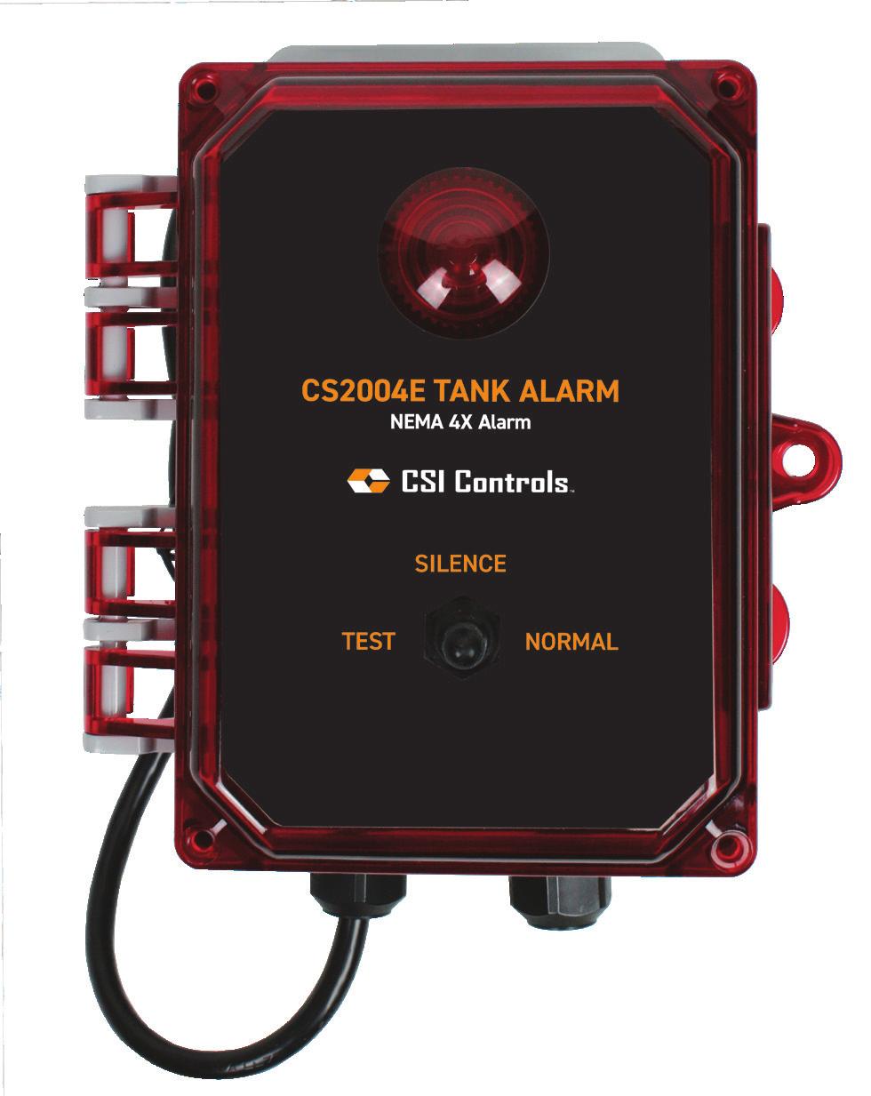 CS2004E Alarm System Indoor/Outdoor Alarm System with Auto Reset This alarm system monitors liquid levels in lift pump chambers, sump pump basins, holding tanks, sewage, agricultural, and other water