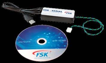 Appendix B PROGRAMMING CABLE AND SOFTWARE The Falcon is programmed using the FSK USB