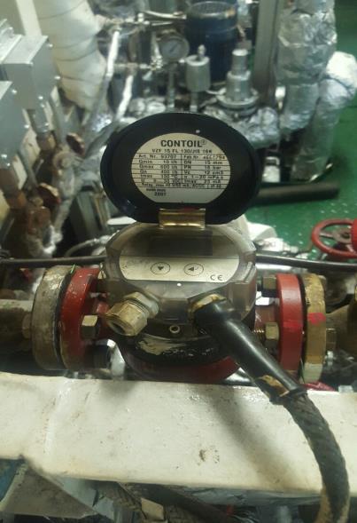 DD) Fuel Oil Flow Meters As requested by supt to remove and bring out the fuel oil flow meters for shore calibration on