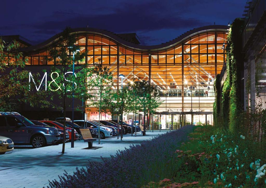 Marks & Spencer Cheshire Oaks The second largest M&S in the country, encompassing a range of low