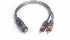 FIREFLI LED RCA interconnect High quality 2 Channel RCA interconnect featuring FIREFLI mega brite LED RCA end plugs Available in 1 metre and 5metre