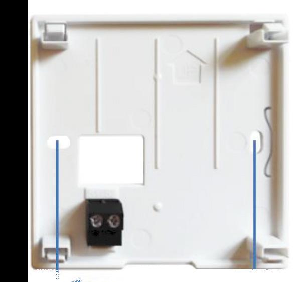 Section 3 Device Installation AVOID Mounting the AS20 Thermostat on an exterior wall. 1.