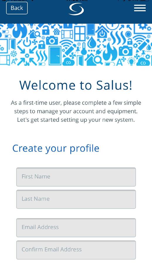 Section 2 System Overview Download the SALUS Smart Home app on your ios or Android device to for remote access to your SALUS