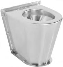 30 4 0 5 410 445 360 WC Pans, Squat Pans, Urinals & Showers wc pans, squat PANS, urinals & SHOWERS HDTX597 Wall and Floor Mounted Shroud Pan Franke Model HDTX597 Heavy Duty Wall and Floor Mounted WC
