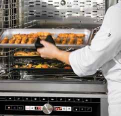 COMBI STEAM Manual model: 122-500 F /50-260 C Digital model: 86-500 F / 30-260 C Beat the battle of shrinkage using the combisteam mode to ensure meats and fish cook evenly without risk of drying out.