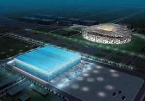 stadium, Beijing Dongtan,