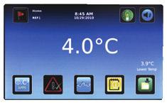 i.c 3 Monitor Acknowledge Download Exclusively on Models refrigerators are monitored with Helmer s exclusive i.c 3 User Interface. The i.