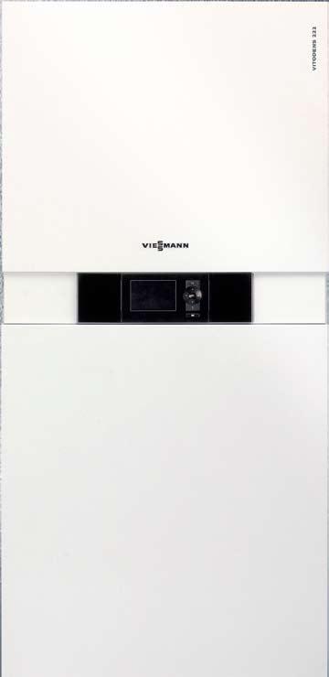 Gas condensing technology Vitodens 222-F Storage Combi 3 year