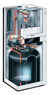 14/15 VITODENS 222-F STORAGE COMBI This storage combination floor standing condensing boiler is designed specifically for modernising heating systems and replacing older gas fired boilers with DHW