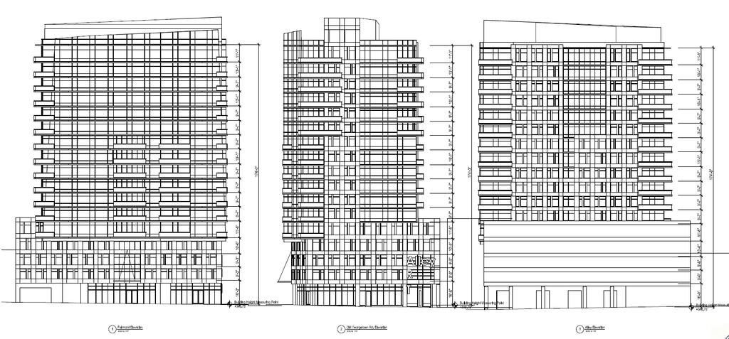 Proposed Architecture The Site is located within the Bethesda Parking Lot District, so the Applicant has the option to provide no on-site parking or fewer parking spaces per unit, but the Applicant