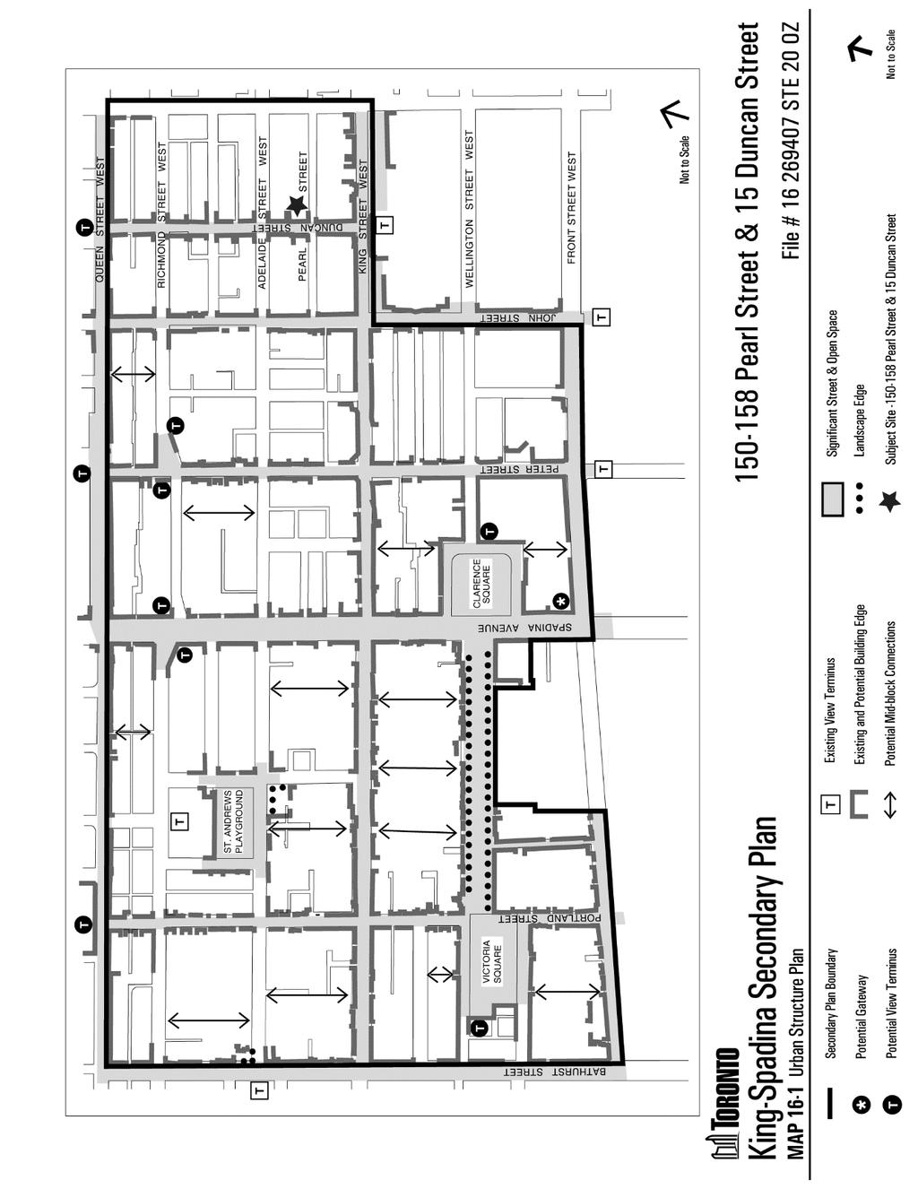 Attachment 7: King-Spadina Secondary Plan Urban Structure Plan Staff report