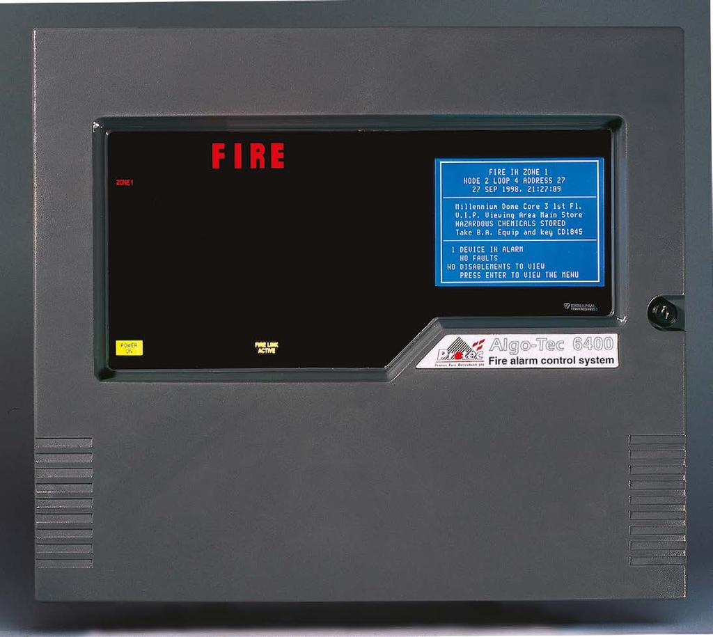 Immunity to false alarms, more responsive fire detection, and ease of use has all been achieved to develop one of the most reliable systems available.