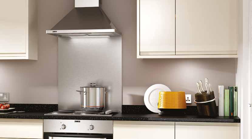 Hoods Manufacturer Guarantee* 1 year Cooker hoods quickly clear kitchens of strong cooking smells. They can be a prominent and attractive kitchen feature or can be discreetly integrated.