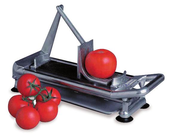 stability and safety The sliced tomato can be picked up in its original shape even after cut Stainless steel holder and cutter box Stainless steel blades are easily tensioned