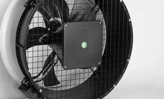 failure Reliable operations in the event of snow and ice break-free mode if a fan is blocked Easy to